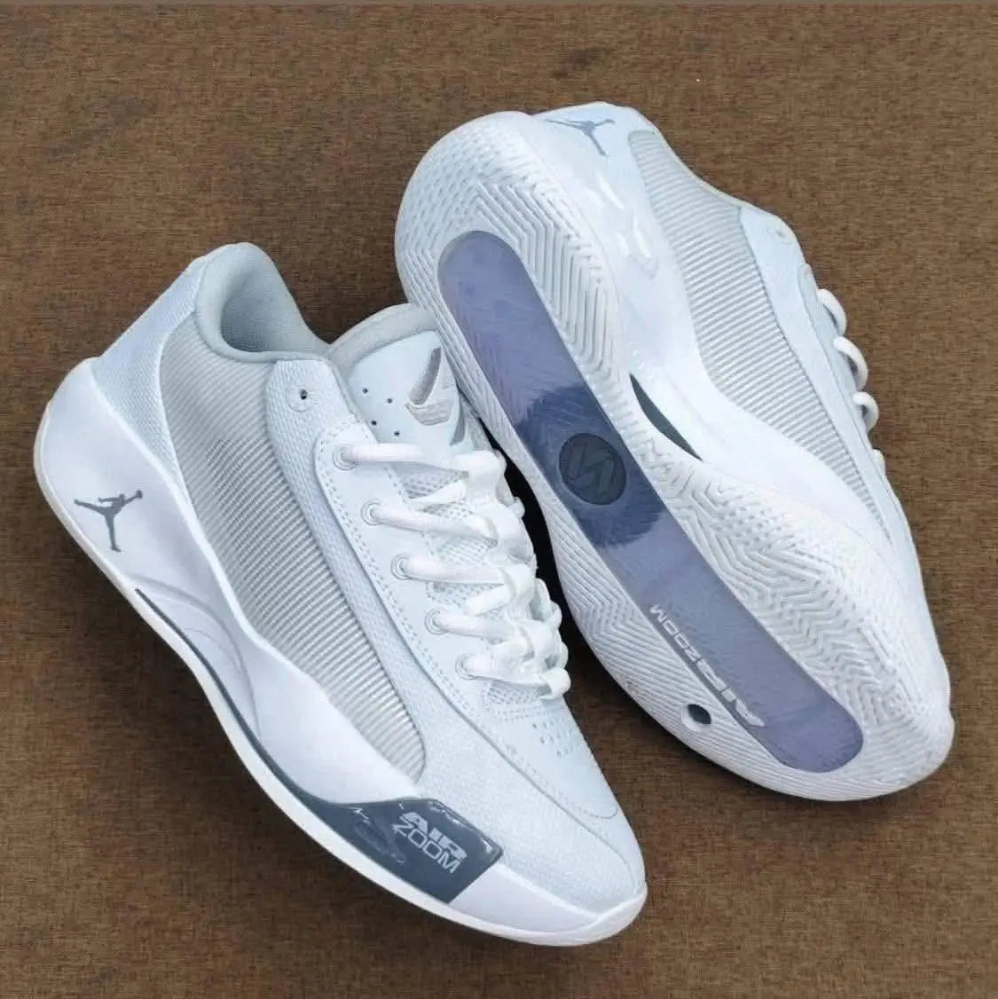 Jordan Luka 77 White Grey Premium Semi UA Quality Shoes